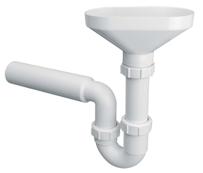 Сифон трубный Р-образный с разрывом струи  McAlpine 