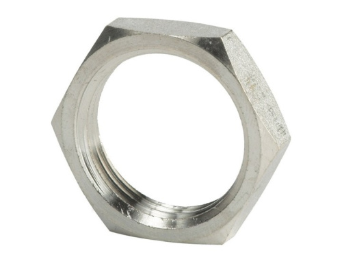 Контргайка стальная оцинкованная Ø 1,1/2''    резьба - Ду (40 мм условного прохода трубы)           