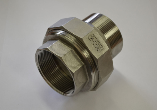 Американка нр/вр 2,1/2" AISI 316 из нержавеющей стали