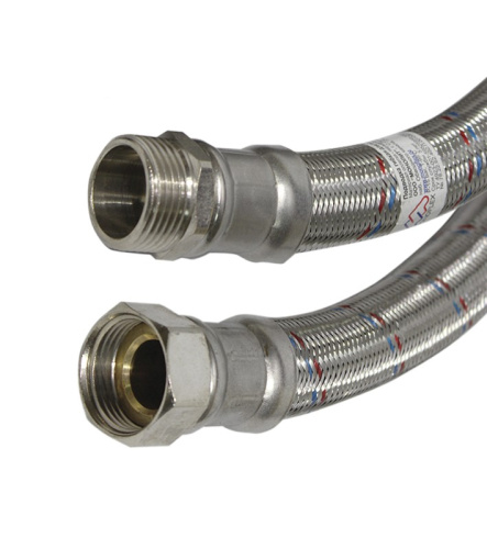 Подводка для/воды ГИГАНТ SS 20мм 1/2" х 50  см   Резьба  внутренняя - внутренняя 12 бар t95°C