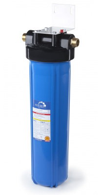 Корпус для ХВС 20 BB , подключение 1" , мет.ниппели 50540 ГЕЙЗЕР 20BB x 1", для холодной воды