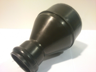 Переход канализационный черный Ø 108 (ДУ 100) х Ø 50 (ДУ 48)