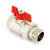 Кран шаровый с полусгоном ETALON 1" вн.-нар. UNI-FITT 113Т4000