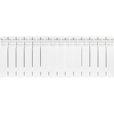 Биметаллический секционный радиатор  STOUT Space 14 секции 350/90 SRB-0310-035014