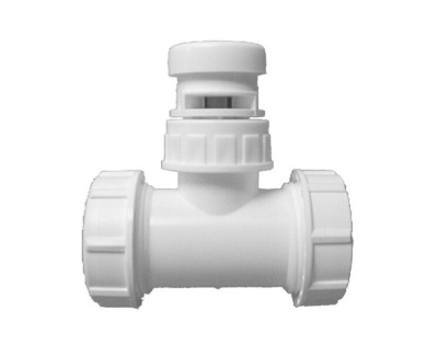 HL 902T/30; DN30. размер 32х1" Воздушный клапан с тройником (2-е конусные гайки)