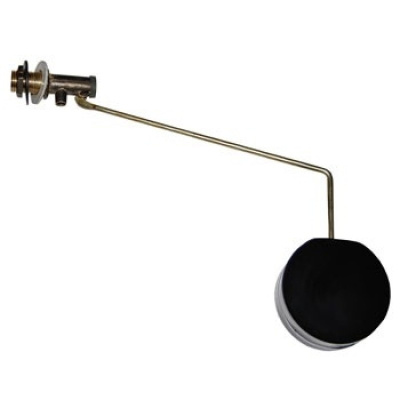 Клапан латунный с тягой и поплавком