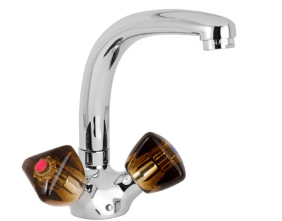 114 STELLA CER  Смеситель для мойки, излив 150 мм. с керамической кран-буксой MOFEM