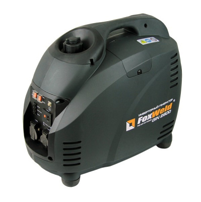 Инверторный бензиновый генератор GIN 2800,220/12V, 2.5 кВт ,руч. пуск ,бак 5.7л ,8.3A , FOXWELD