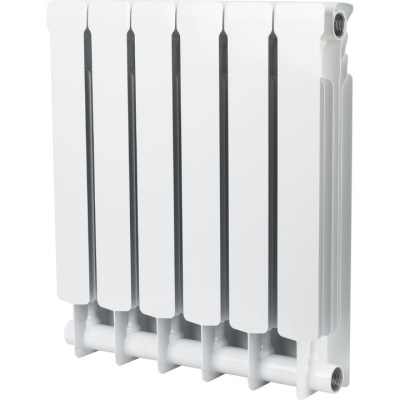 Биметаллический секционный радиатор STOUT Space 4 секции 500/90 SRB-0310-050004