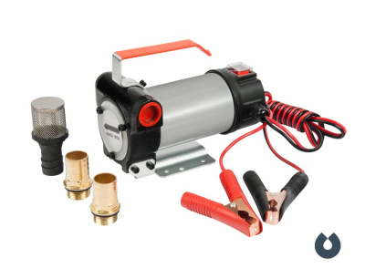 Насос для дизельного топлива BCD-24V,  175 Вт, 24В, 40 л/мин, вес 3,6 кг UNIPUMP 