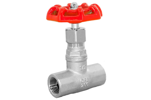 Вентиль запорный муфтовый, 1,1/2" (DN40), AISI304 (CF8), PN16