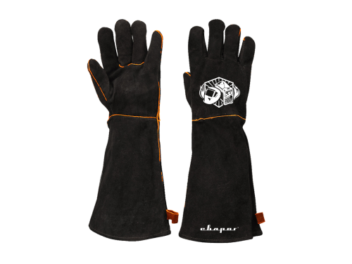 Перчатки защитные (краги) КС-14У СВАРОГ спилок класс А, кевларовая нить,подкл.байка,удлинен. манжет