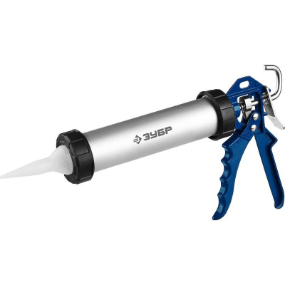 Пистолет для герметика закрытый, в тубах, алюм.корпус, 310 мл ЗУБР ПРОФЕССИОНАЛ