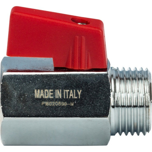 Кран шаровой  МИНИ  1/2" резьба внутренняя - наружная STOUT SVB-0022-000015