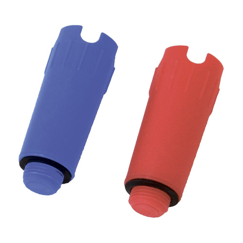 Заглушка TECE для проверки системы под давлением из пластика, R 1/2" красная 720601