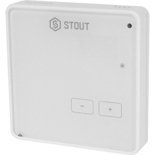 Проводной комнатный регулятор R-10z, белый STE-0101-010003 STOUT