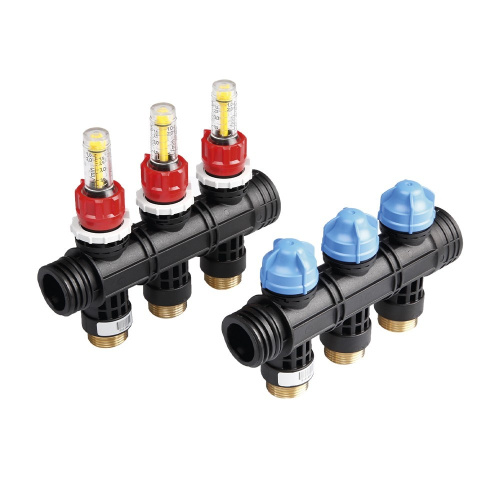 TECEfloor Коллектор пластиковый для поверхностного отопления, 3 контура 77390030