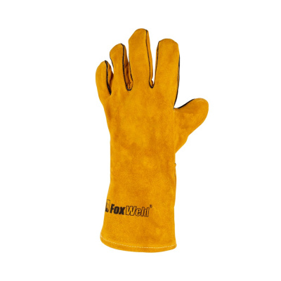 Краги кожаные термостойкие  "Янтарь" КС-04  FOXWELD 