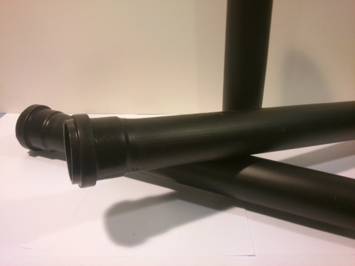 Труба канализационная черная Ø 108(ДУ100) х 250 мм