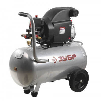 Компрессор ЗУБР Коаксиальный, маслянный 2000 Вт, 270 л/мин,8 бар, 50 л.
