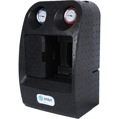 Насосная группа с теплообменником 18 пластин, без насоса в теплоизоляции