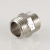 Ниппель 2" нар.-нар. латунный никелированный фитинг                            VALTEC VTr.582.N.0009