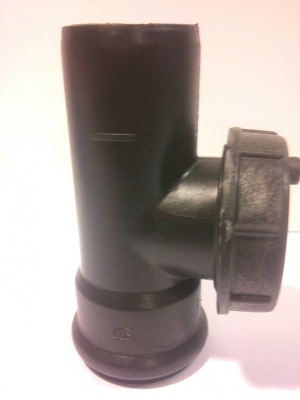 Ревизия канализационная черная Ø 50 (ДУ 48)