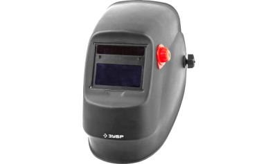 Маска сварщика ЗУБР "МАСТЕР"с автозатемнением 92х42мм изменяемое затемнение 9-13, ре-м"Шлифофование"