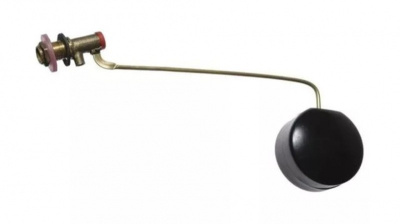 Клапан латунный с тягой и поплавком 1/2