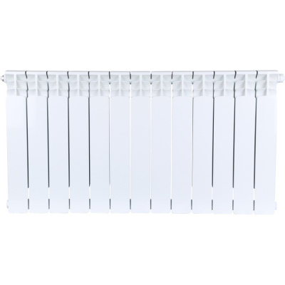 Биметаллический  секционный радиатор STOUT Space 13 секции нижнее подкл 3/4 500/90 SRB-0320-050013