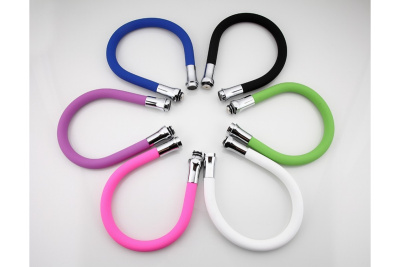 F 7253 Излив гибкий синий FRAP