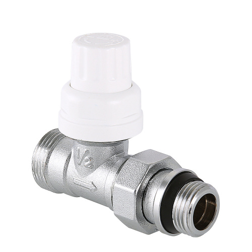 Клапан термостатический для рад. прямой  VALTEC 1/2"  (с доп. уплотнением) Евроконус VT.032.NER.04