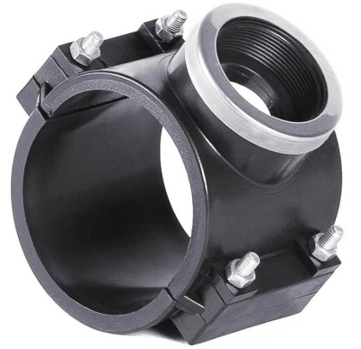 Седелка DN Ø 110 x 1" Хемкор           