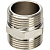 Фитинг STOUT Ниппель 1  SFT-0004-000011 наружная резьба латунь никелированная