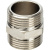 Фитинг STOUT Ниппель 1/2  SFT-0004-001212 наружная резьба латунь никелированная