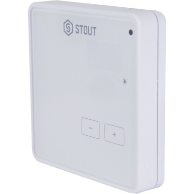 Проводной комнатный регулятор R-9z, белый STE-0101-009003 STOUT
