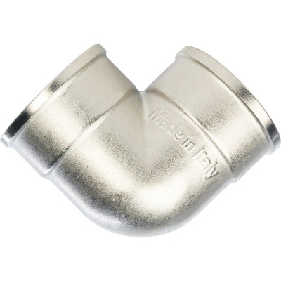 Фитинг STOUT Угол 3/8  SFT-0014-000038 внутренняя резьба латунь никелированная