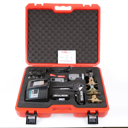 Комплект аккумуляторного инструмента, для монтажа аксиальных фитингов 16-32мм (2 А*ч) VALTEC 