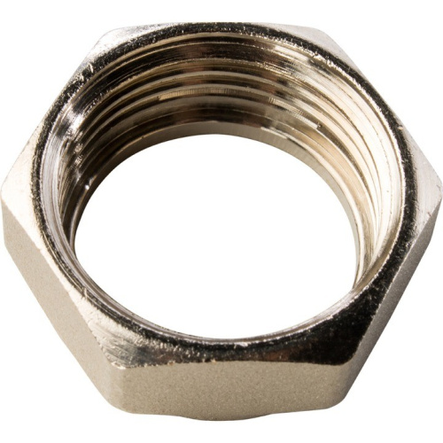 Полнопроходной шаровый кран со сгоном угловой  3/4" ручка бабочка резьба внутренняя - наружная STOUT