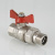 Кран шаровый BASE с полусгоном 1,1/4" вн.-нар. VALTEC VT.227.N.07