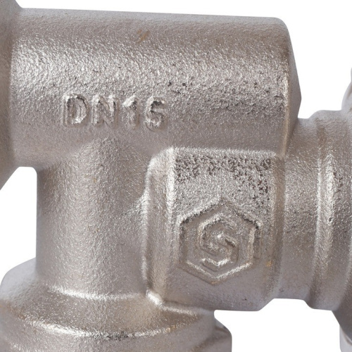 Клапан термостатический осевой 1/2" со сгоном. Резьба внут - нар  SVT 0005 000015 STOUT