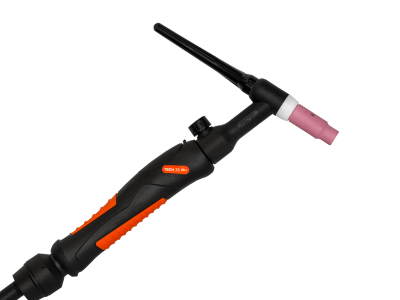 Аргонодуговая горелка СВАРОГ TECH TS 26V DC 180A, AC 130A,ПН 35%,д.электрода 1.0 - 4.0 мм,каб 4м.