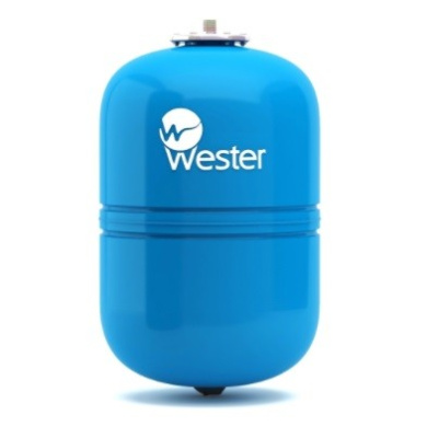 Гидроаккумулятор   8 литр. подкл. 3/4" для  ХВС (311 х 200 мм) вес 1,55 кг Wester 10 бар