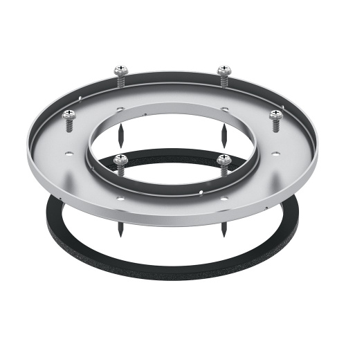 Монтажный комплект с прижимным фланцем TECEdrainpoint S, нержавеющая сталь 3690003