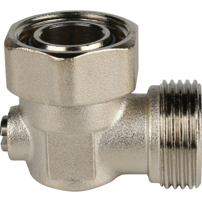 Узел раздельный для подключения радиатора 3/4 угловой  120°С  SVH-0006-000020 STOUT