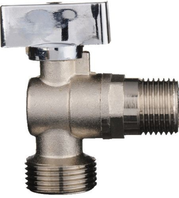 Кран шаровый угловой TRm 1/2"х3/4" 