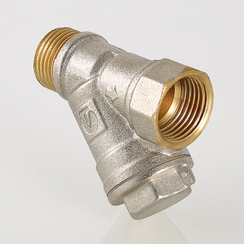 Фильтр косой 1/2"                      Резьба внутренняя наружная VALTEC                 VT.191.N.04