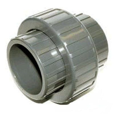 37210DIN Муфта ПВХ разборная       1"х32мм (ASTMxDIN)  (КВ-КВ) GENOVA