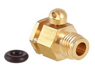 Адаптер для подкл. датчика темп. от теплосчетчика к крану 