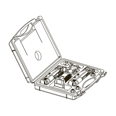 Комплект аккумуляторного инструмента RazFaz, размер 16–32, аккумуляторный, TECE 720174
